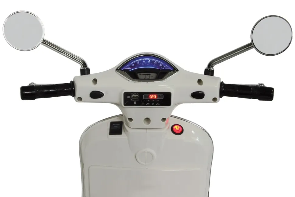 JAMARA Ride-on Vespa GTS 125 weiss Li-Power 12.6