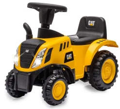 JAMARA Rutscher Caterpillar Traktor mit Anhänger gelb 2in1