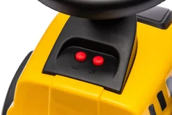 JAMARA Rutscher Caterpillar Traktor mit Anhänger gelb 2in1