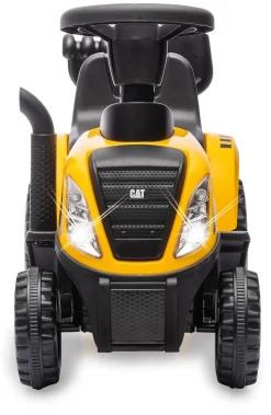 JAMARA Rutscher Caterpillar Traktor mit Anhänger gelb 2in1