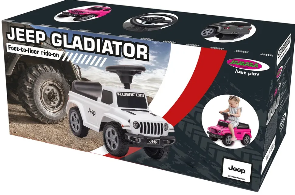 JAMARA Rutscher Jeep® Gladiator weiß
