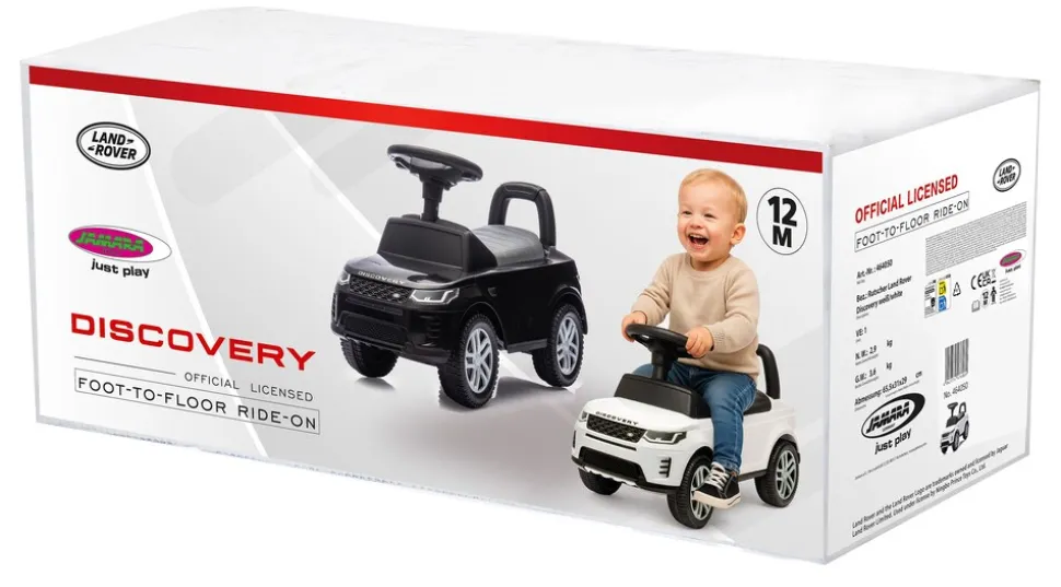 JAMARA Rutscher Land Rover Discovery weiß 2in1