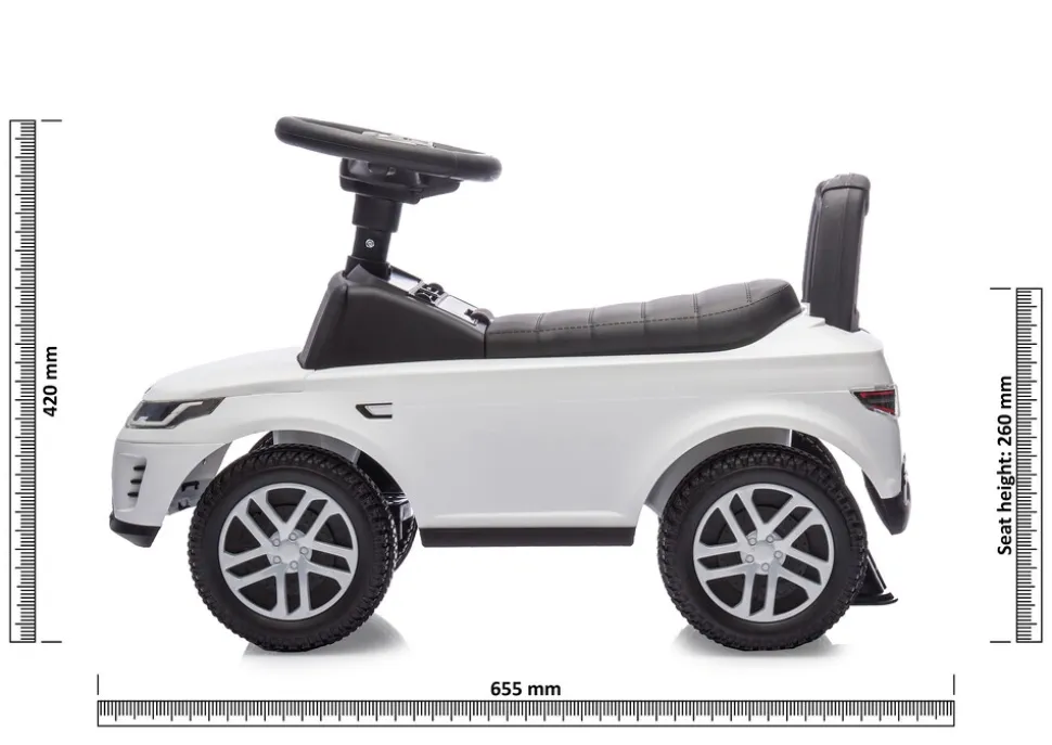 JAMARA Rutscher Land Rover Discovery weiß 2in1