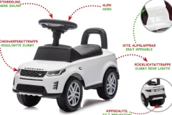JAMARA Rutscher Land Rover Discovery weiß 2in1