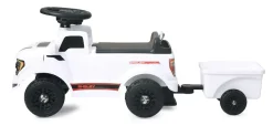 JAMARA Rutscher Shelby Ford F-150 Raptor mit Anhänger weiß