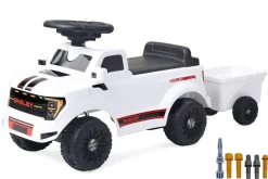 JAMARA Rutscher Shelby Ford F-150 Raptor mit Anhänger weiß