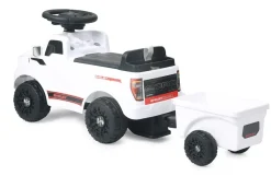 JAMARA Rutscher Shelby Ford F-150 Raptor mit Anhänger weiß