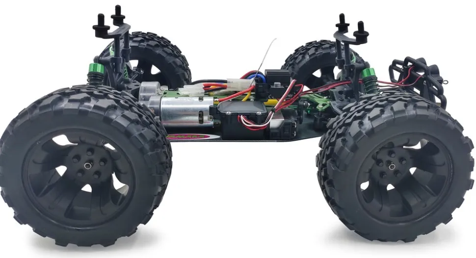JAMARA-53366-Shiro Monstertruck 4WD 1:10 NiMh 2,4GHz mit LED