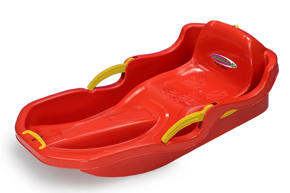 Jamara Snow Play Bob Comfort 80 cm rot mit Bremse