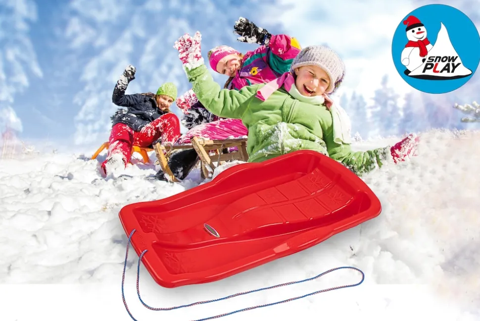 Jamara Snow Play Bob Karol 80cm rot