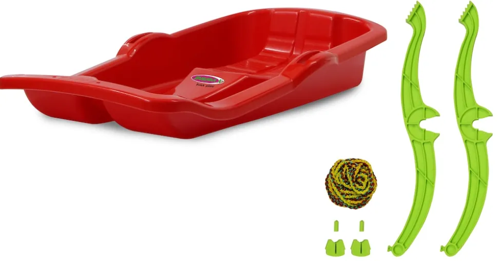 Jamara Snow Play Bob Karol 80cm rot mit Bremse
