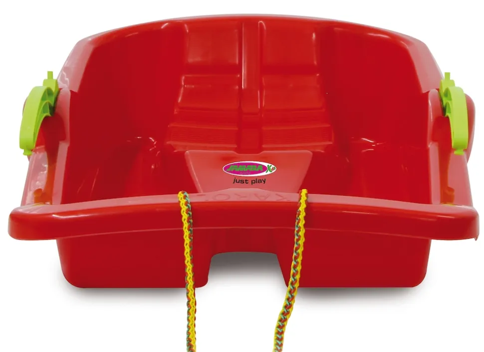 Jamara Snow Play Bob Karol 80cm rot mit Bremse