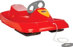 Jamara Snow Play Bob Ralley 100 cm rot mit Lenkrad und Bremse