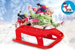 Jamara Snow Play Schlitten Snow-Star 90cm rot