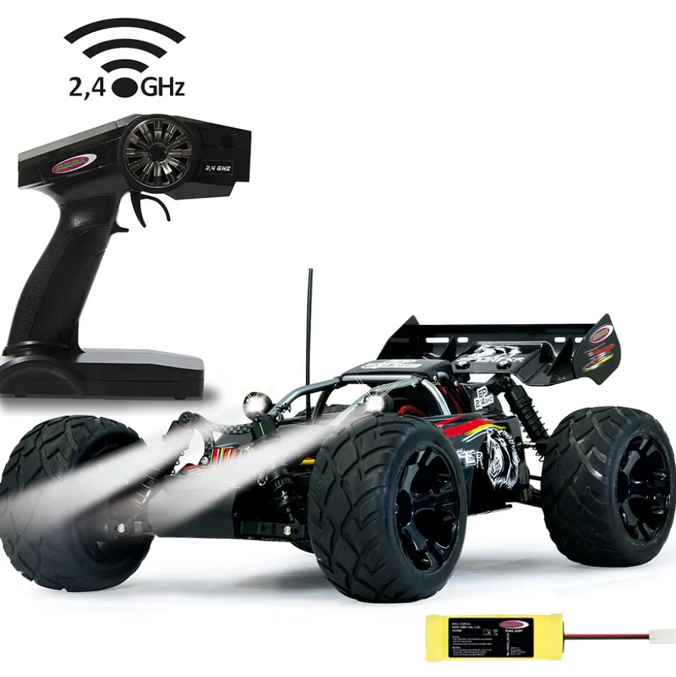JAMARA-53270-Splinter Desertbuggy 4WD 1:10 NiMh 2,4GHz mit LED