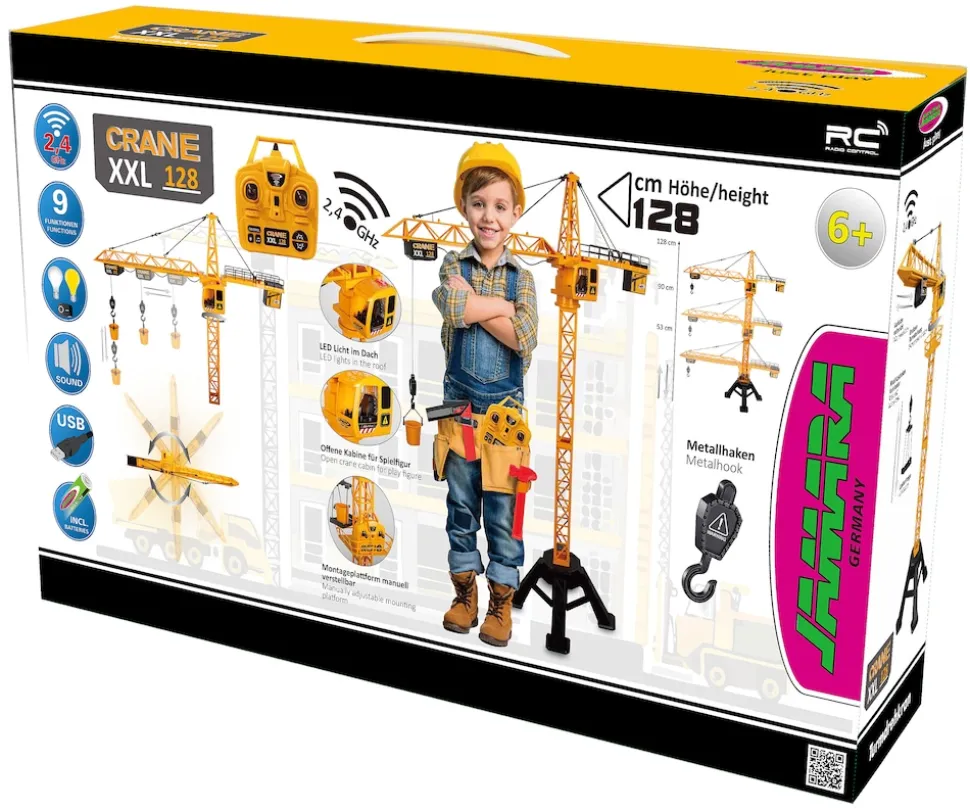 JAMARA Turmdrehkran Crane XXL 128 2,4GHz