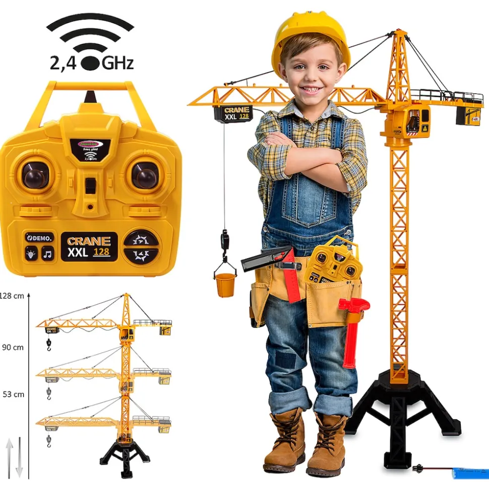 JAMARA Turmdrehkran Crane XXL 128 2,4GHz
