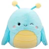 Jazwares SQCR06943 - Squishmallows - Giles, der Grashüpfer, ca. 40 cm