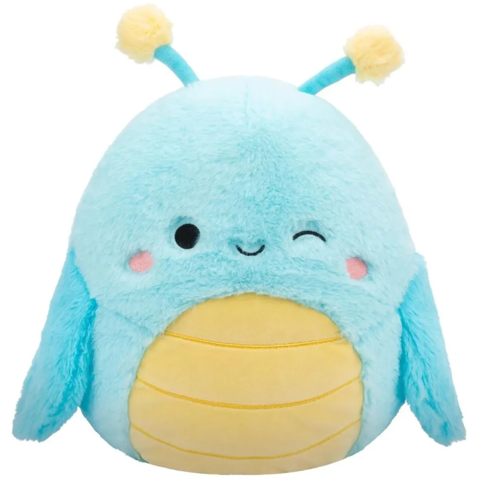 Jazwares SQCR06943 - Squishmallows - Giles, der Grashüpfer, ca. 40 cm