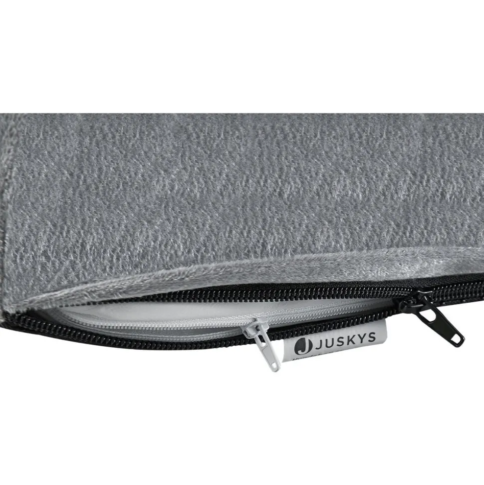 Juskys Hundebett Sheena M - 72 x 60 cm - orthopädisch & flauschig - Bezug abnehmbar & waschbar