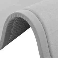 Juskys Krabbelmatte Maila Spielmatte 180x120 cm Yogamatte für Kind, Baby - rutschfest, weich - Grau