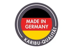 Karibu Spielturm Lotti Satteldach + Rutsche + Doppelschaukel