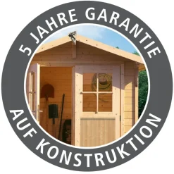 Karibu Stelzenhaus Fidel mit Rutsche rote und Holzrampe