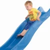 Karibu Wellenrutsche 2,5 m blau Spielrutsche Kinderrutsche Wasserrutsche