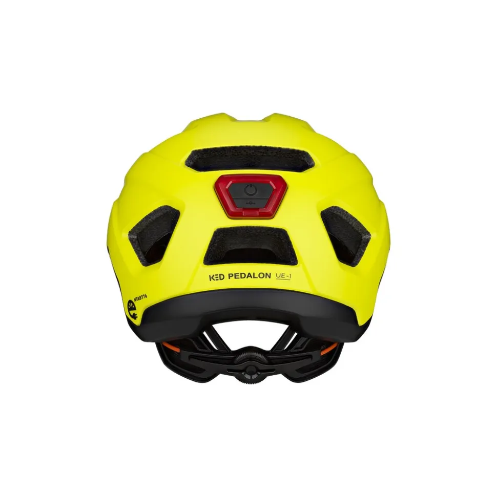 KED E-Bike Fahrradhelm Pedalon, gelb