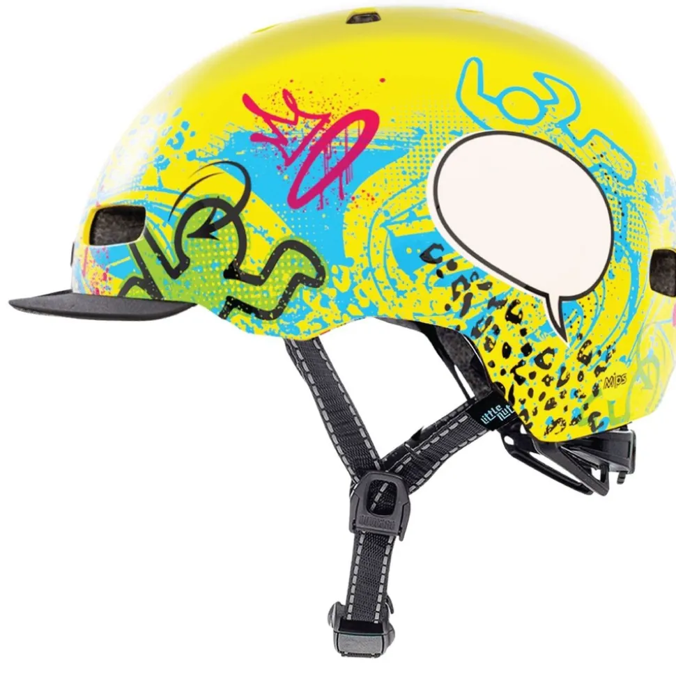 KED Kinder-Fahrradhelm Little Nutty, YO!
