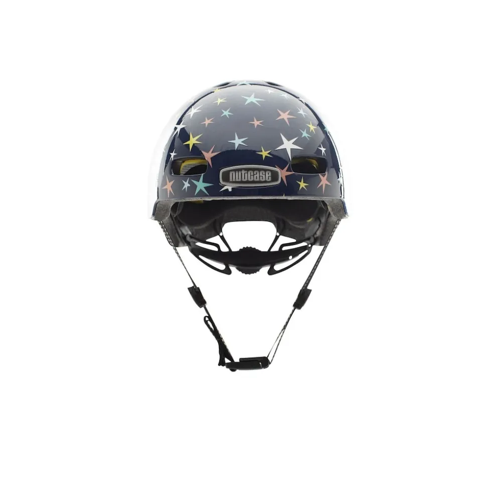 KED Kinder-Fahrradhelm Little Nutty MIPS Gloss, Stars are Born