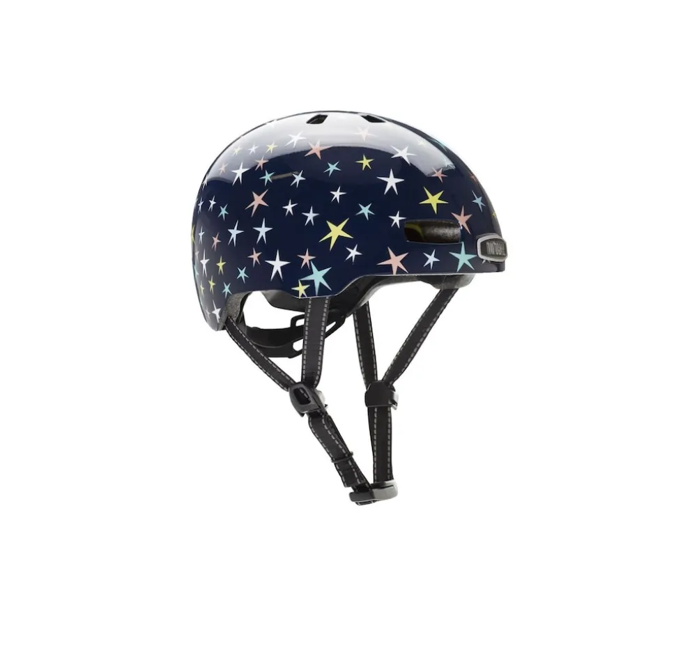 KED Kinder-Fahrradhelm Little Nutty MIPS Gloss, Stars are Born
