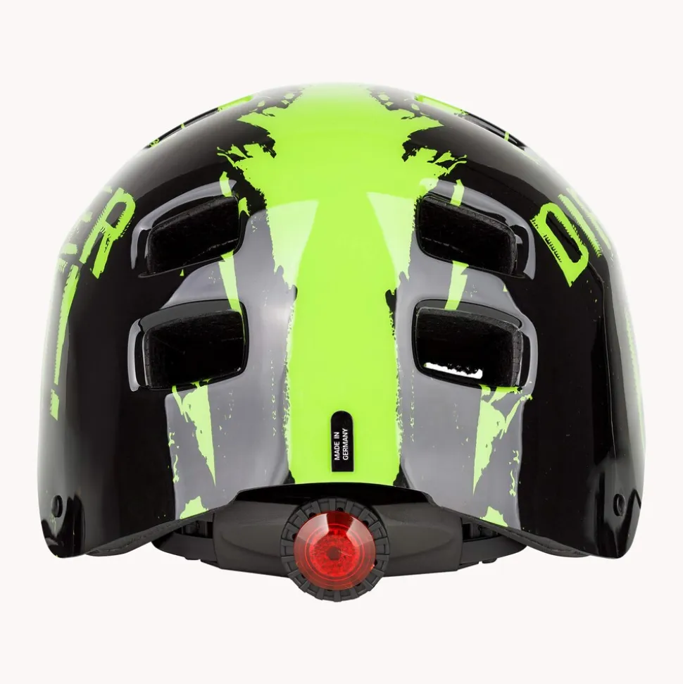 KED Kinderhelm 5 FORTY, grün-schwarz