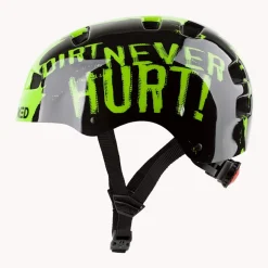 KED Kinderhelm 5 FORTY, grün-schwarz