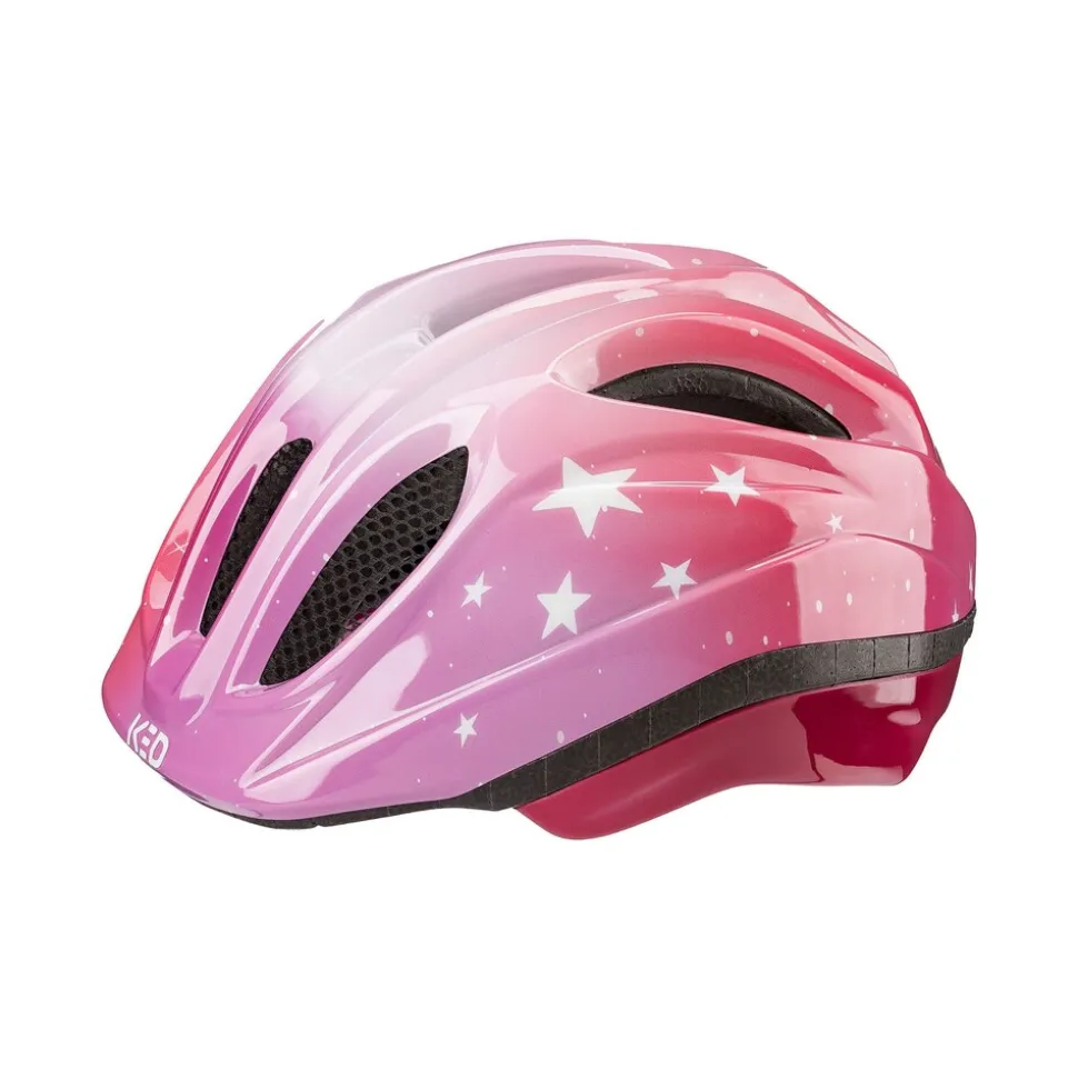 KED Kinderhelm MEGGY II TREND Stars, Soft Pink Glossy