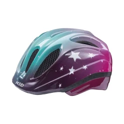 KED Kinderhelm MEGGY II TREND Stars, Pink Aqua Glossy