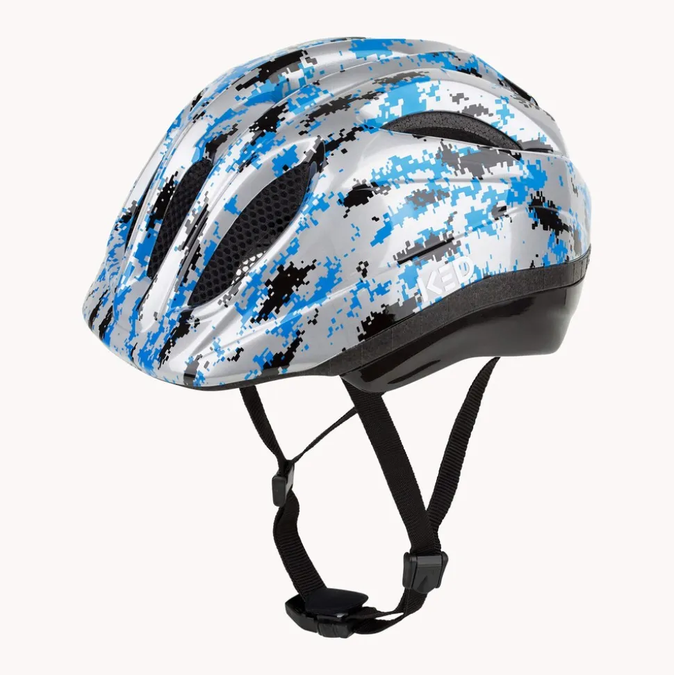 KED Kinderhelm MEGGY K-STAR Pixel Blue