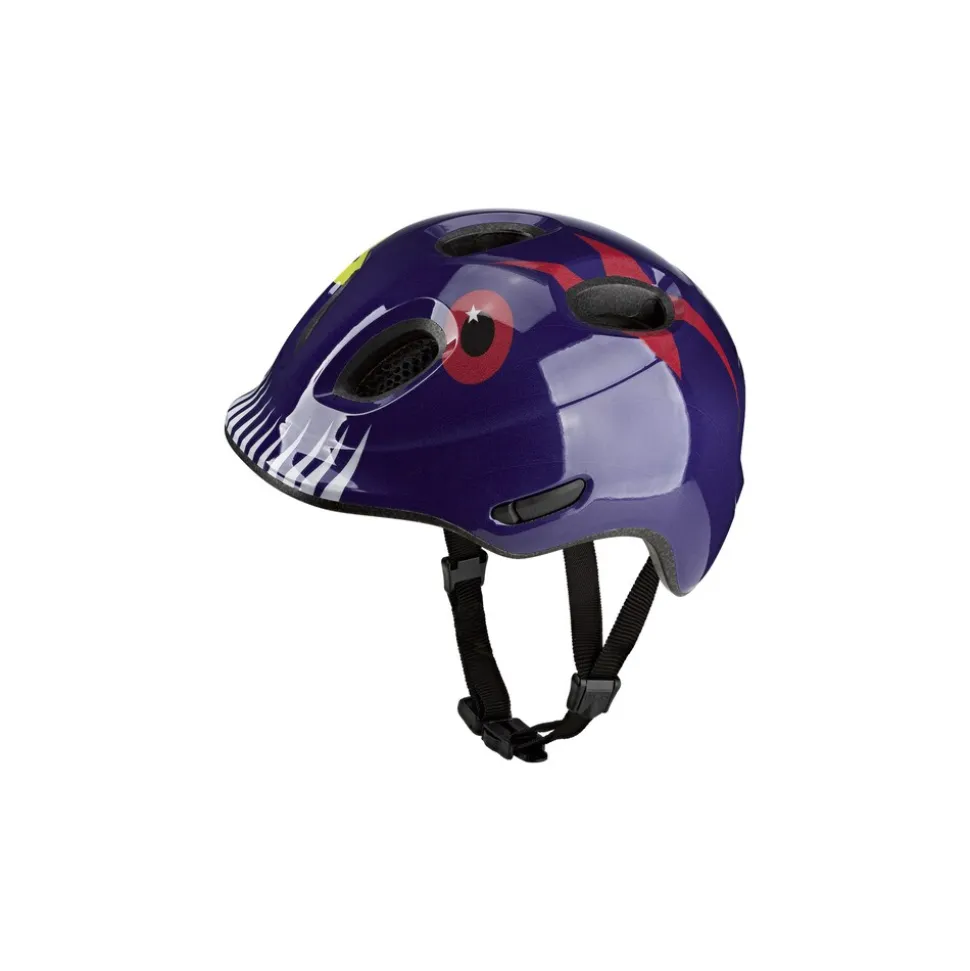 KED Kinderhelm MEGGY Spark Monster Mood, lila