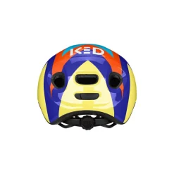 KED Kinderhelm MEGGY SPARK Starburst Yellow Blue
