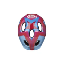 KED Kinderhelm MEGGY SPARK Starburst Blue Red