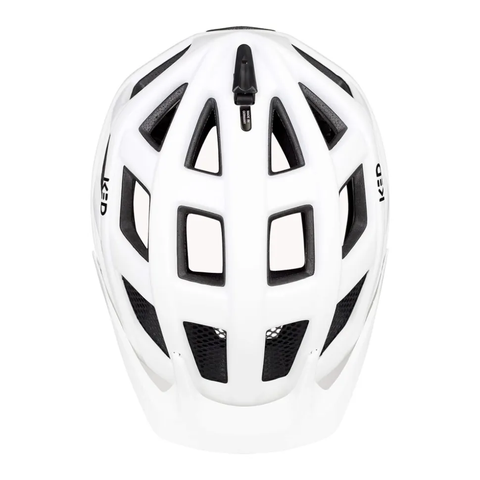 KED MTB Fahrradhelm Crom, weiß