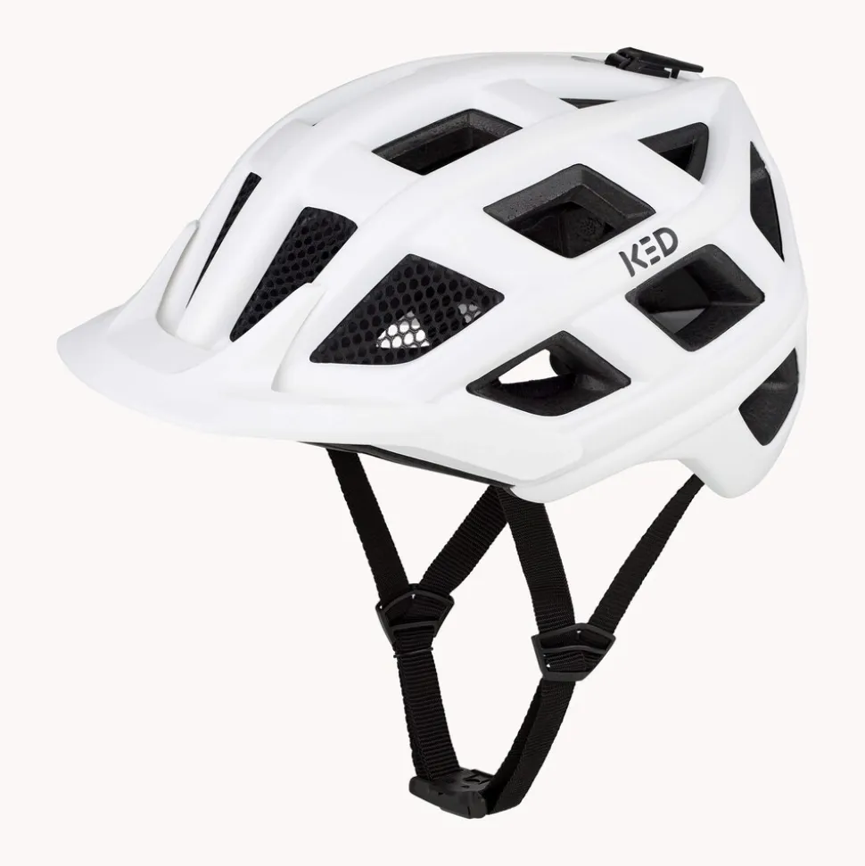 KED MTB Fahrradhelm Crom, weiß