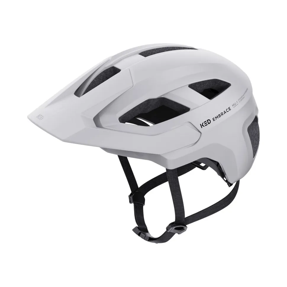 KED MTB -Fahrradhelm EMBRACE, WHITE MATT