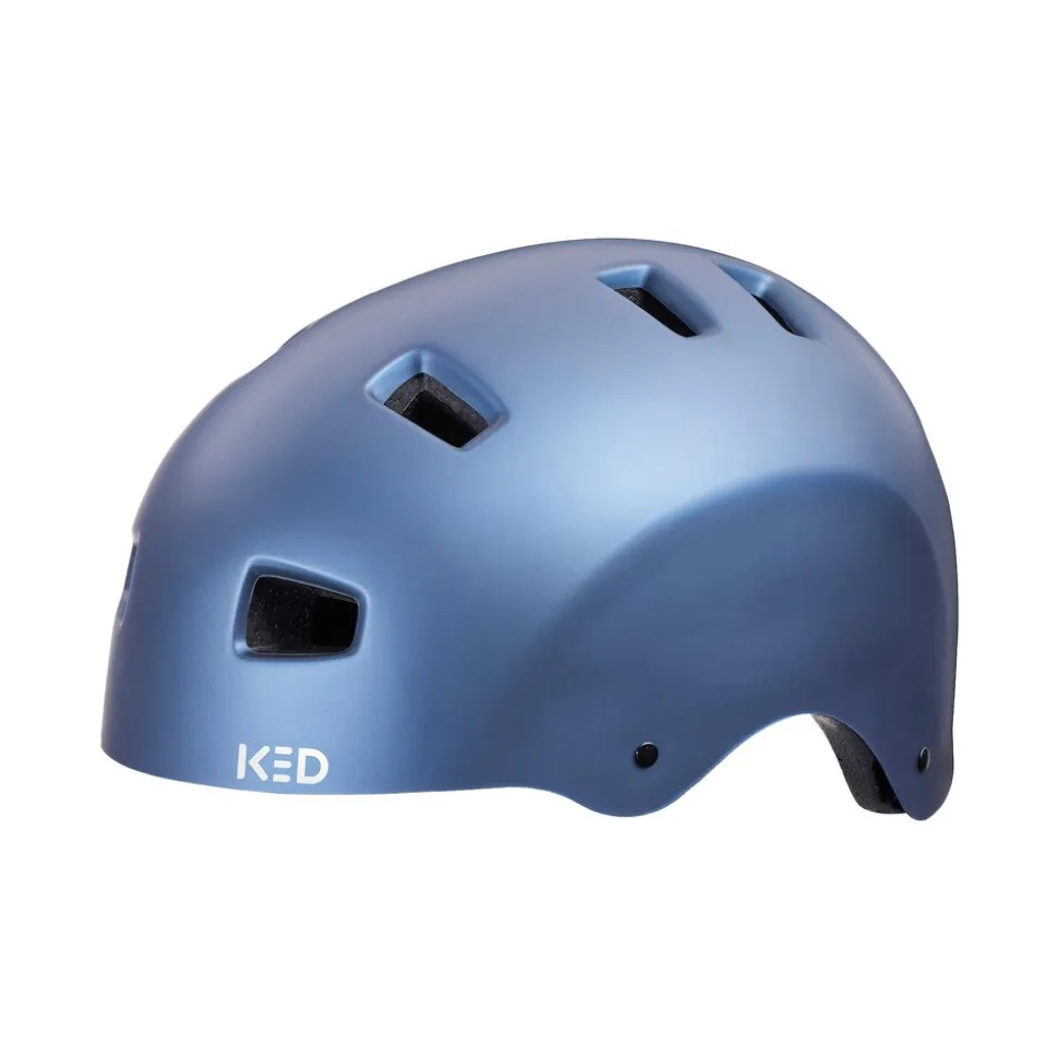 KED Urban-Fahrradhelm Citro, Blue Metallic Matt