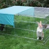 Kerbl Freilaufgehege 144x112x60 cm Gehege für Hasen Kaninchen Auslaufgehege