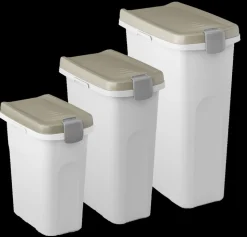 Kerbl Futtercontainer (Trockenfutterbeh?lter, 40 lt, braun/wei¤) 80832