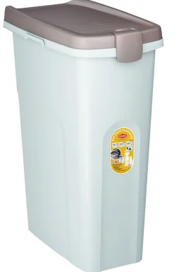 Kerbl Futtercontainer (Trockenfutterbeh?lter, 40 lt, braun/wei¤) 80832
