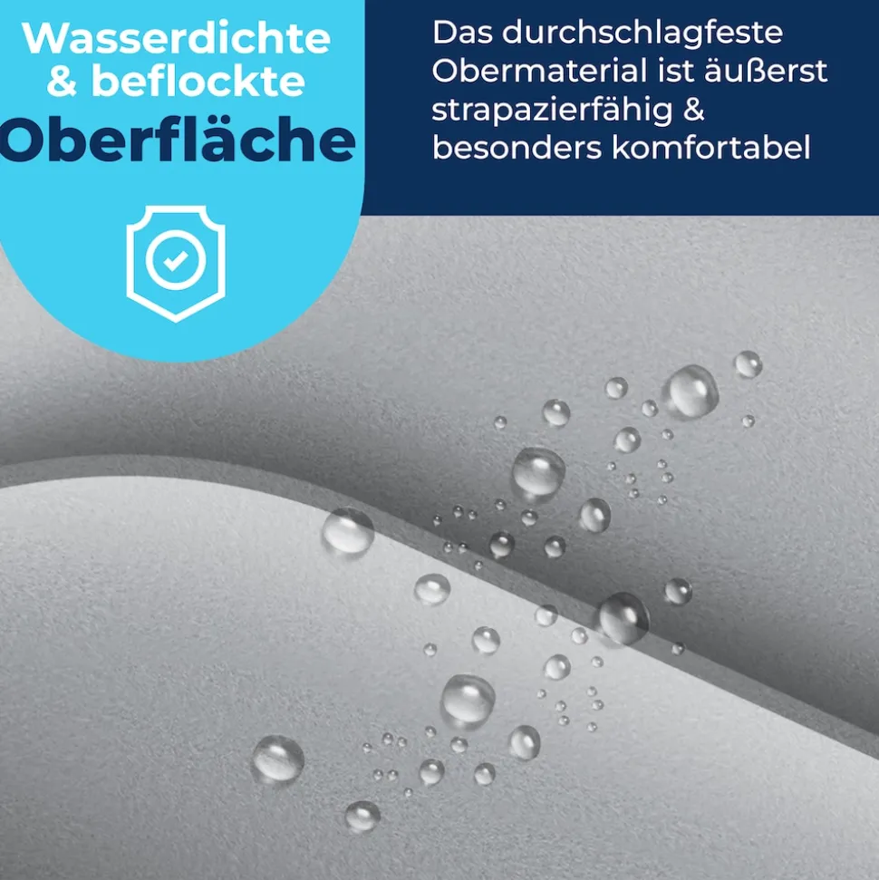 KESSER® Aufblasbare Matratze Luftbett mit eingebauter elektrischer Pumpe integrierte erhöhte aufblasbare Matratze für Übernachtungsgäste mit Aufbewahrungstasche