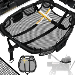 KESSER® Babyschale-Modul Kindersitzmodul-Aufsatz Zubehör Passend für LOOPS Faltbarer Bollerwagen Handwagen, Modul Universal für alle Babyschalle Babyliegeschale