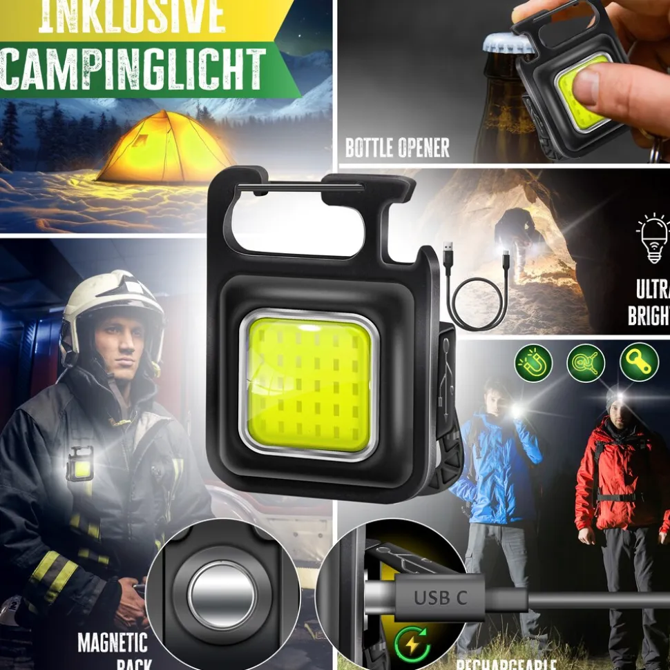 KESSER® Campingbett Klappbett Inkl.Tragetasche und Seitentasche Stabiles Feldbett 150 kg Belastbar Metallrohr 600D Oxfordgewebe Tragbar Liege Reise Bequem